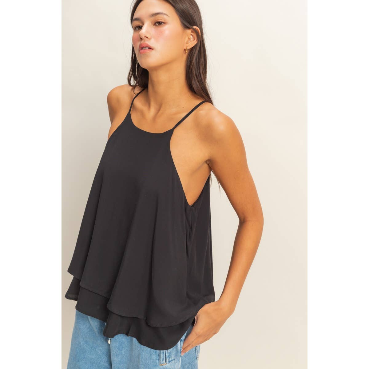Sleeveless Halter Top