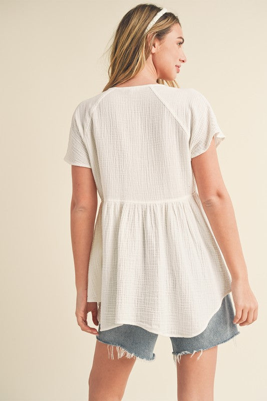 Florise Button Down Blouse