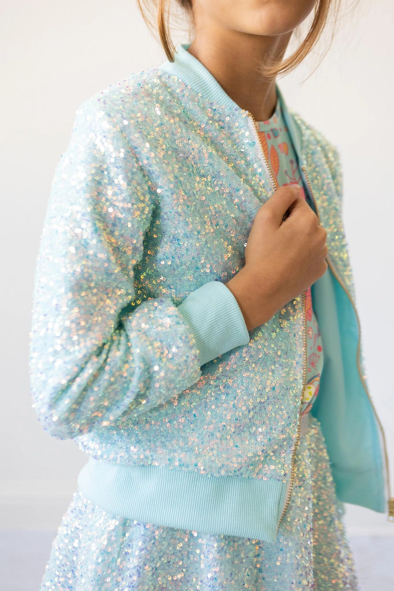 Toddler & Kids Sequin Jacket