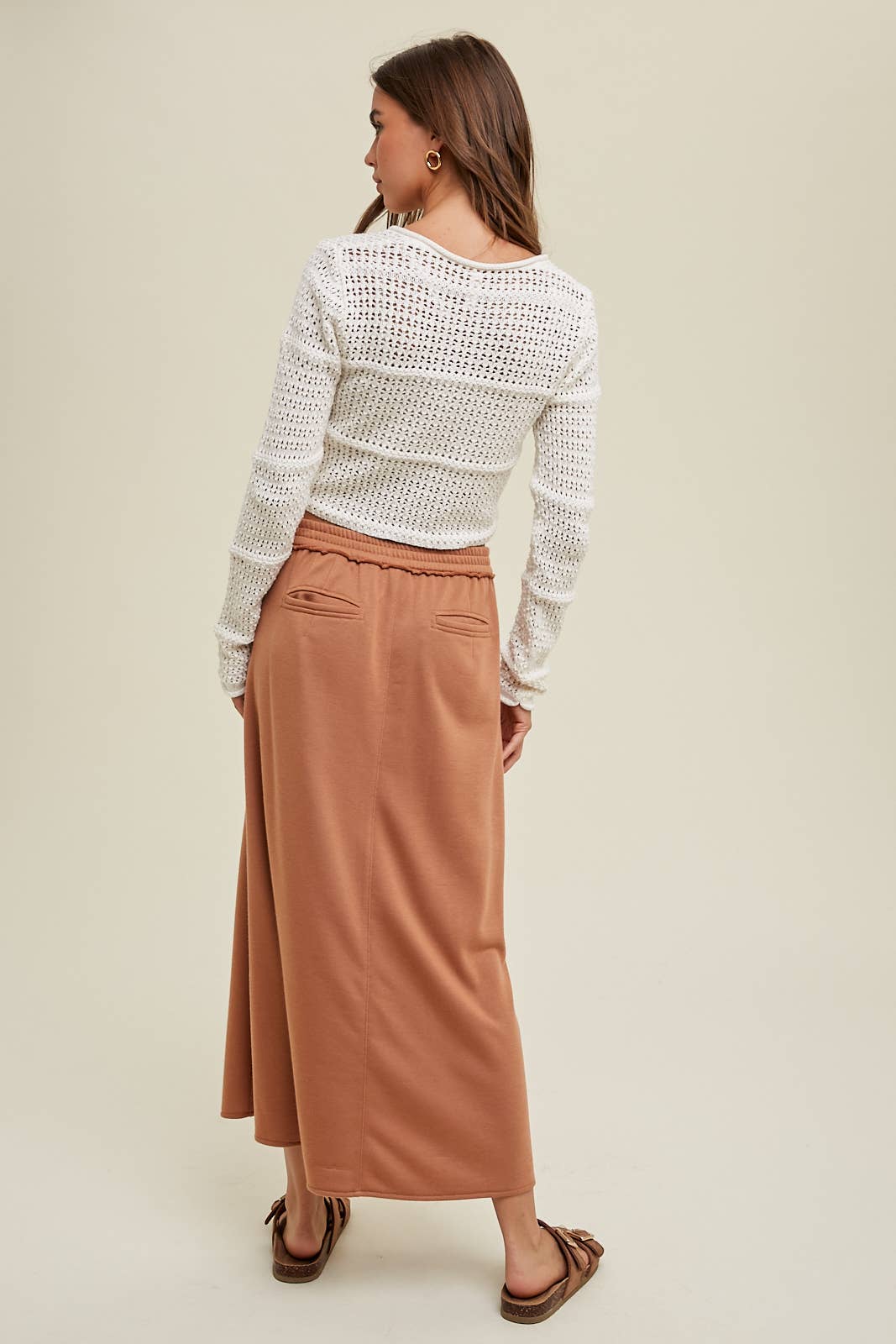 Crochet Twist Front Bolero