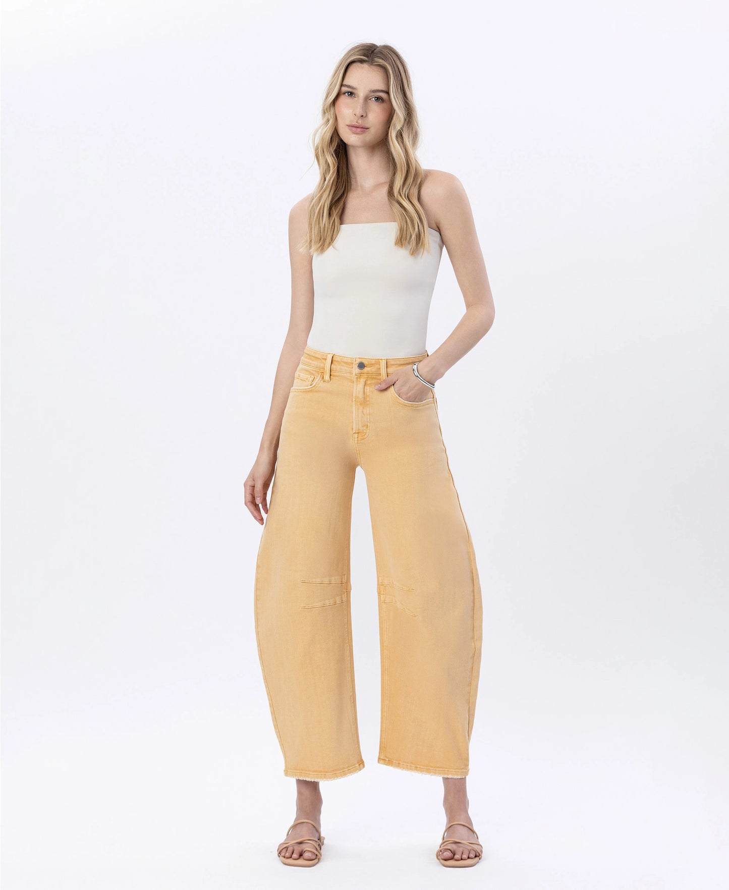 Super High Rise Horseshoe Jeans