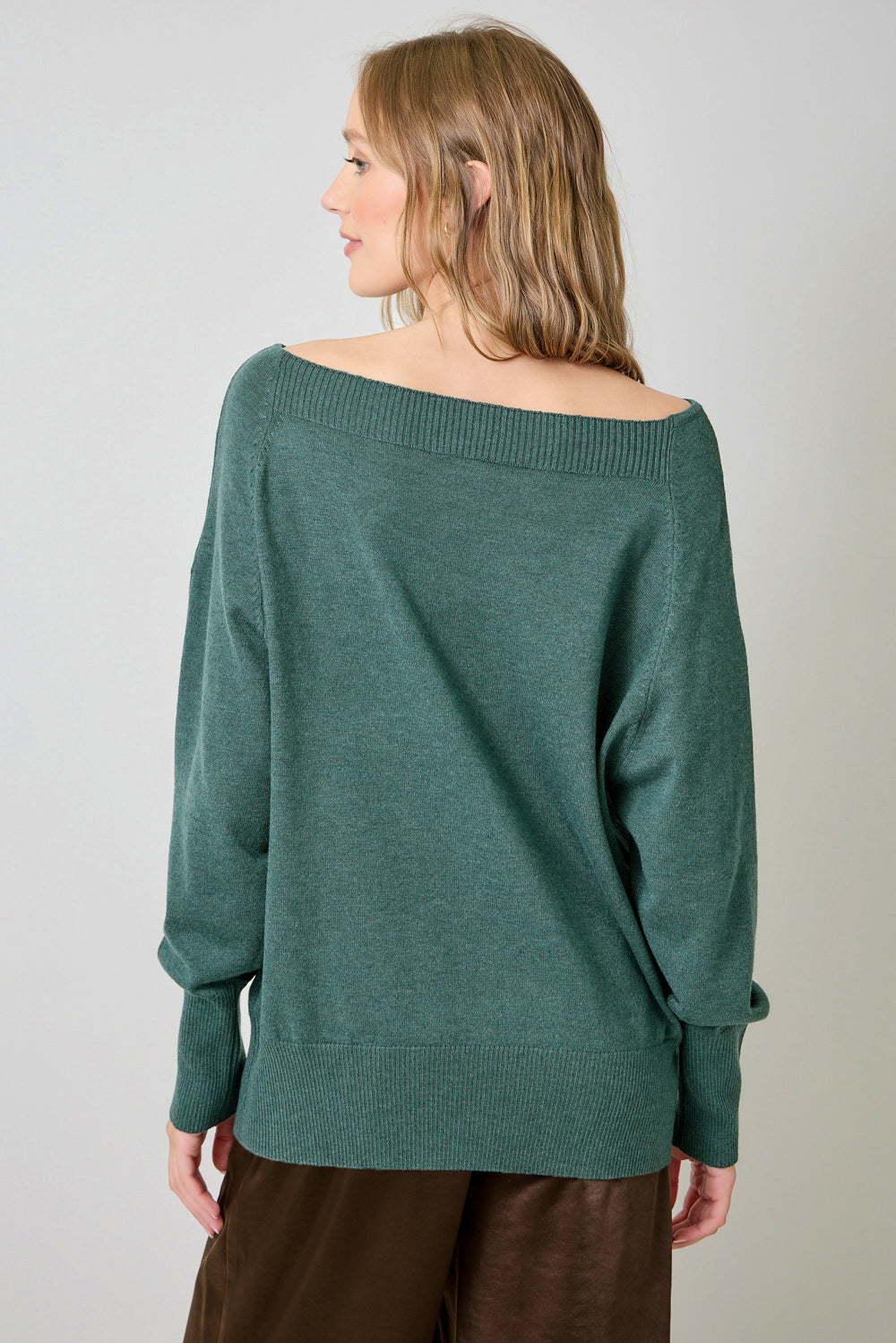 Off Shoulder Sweater Top