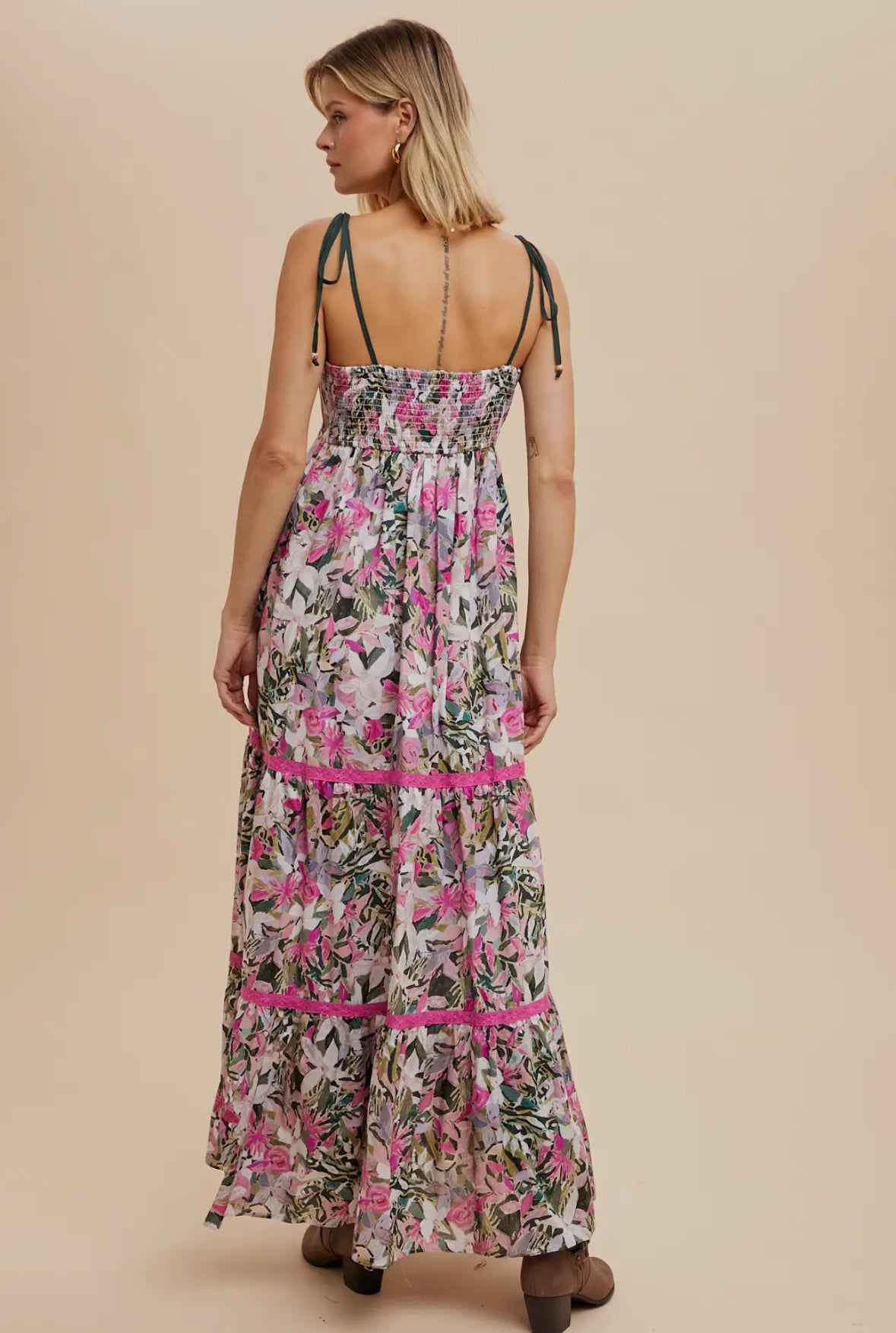 Orchid Tie Maxi