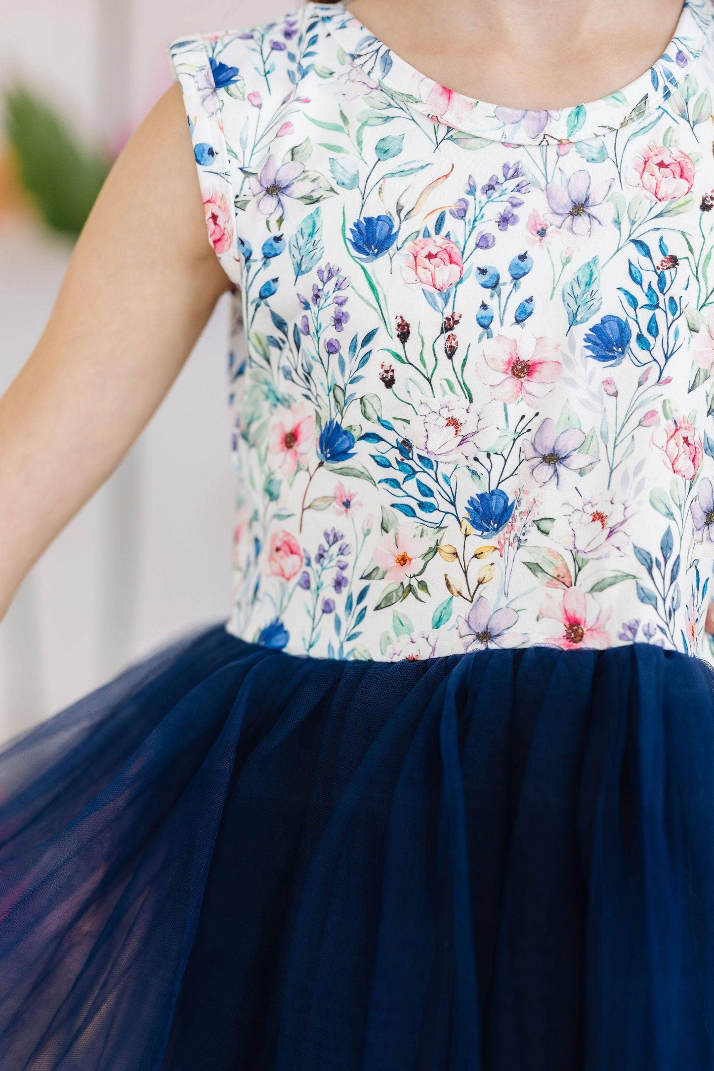 Let Your Dreams Blossom Tank Tutu Dress