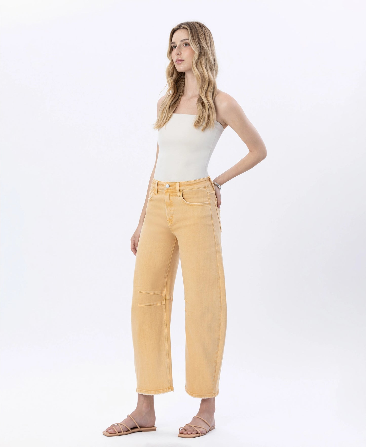 Super High Rise Horseshoe Jeans