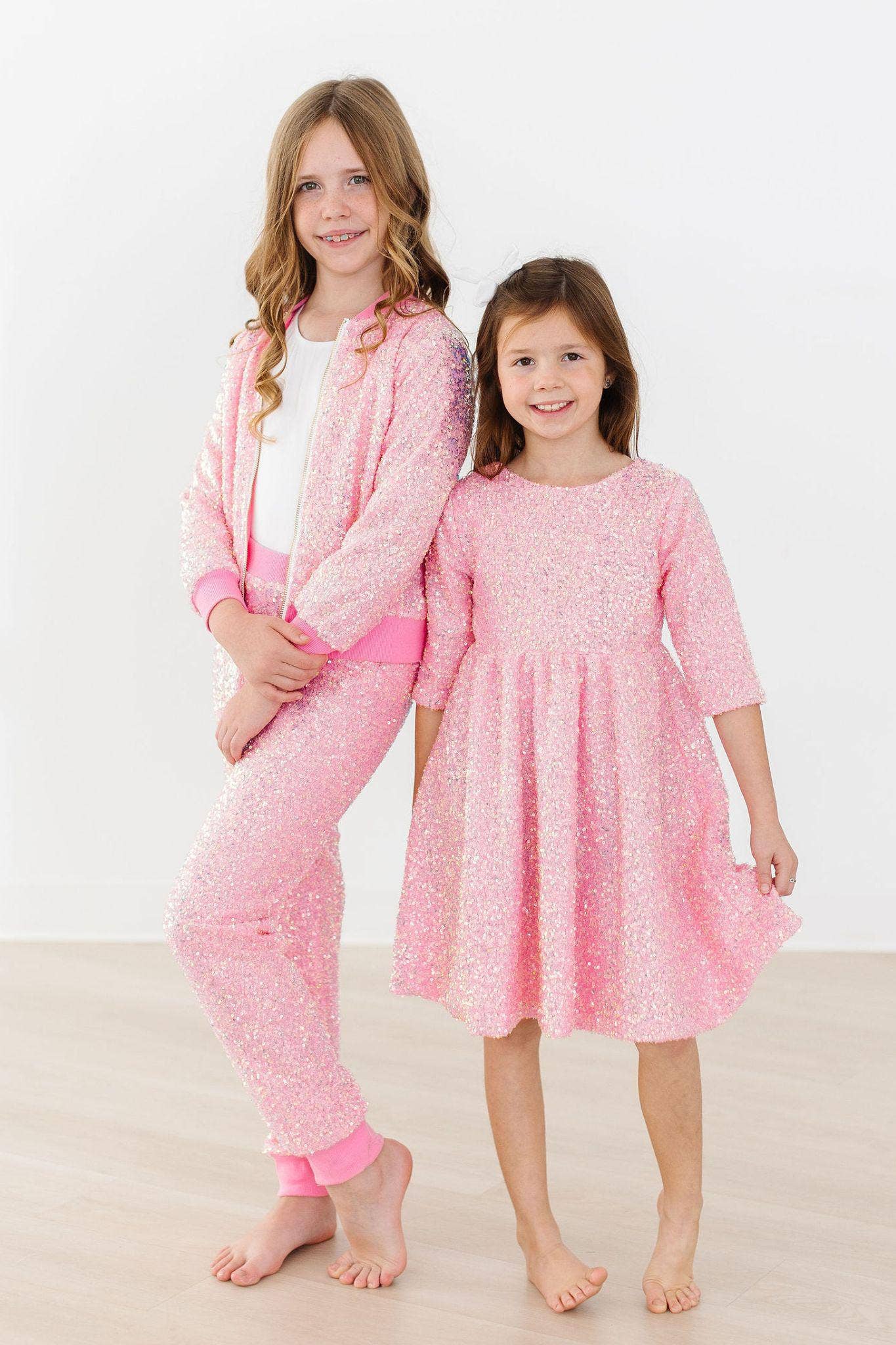 Toddler & Kids Bubblegum Pink Sequin Jacket