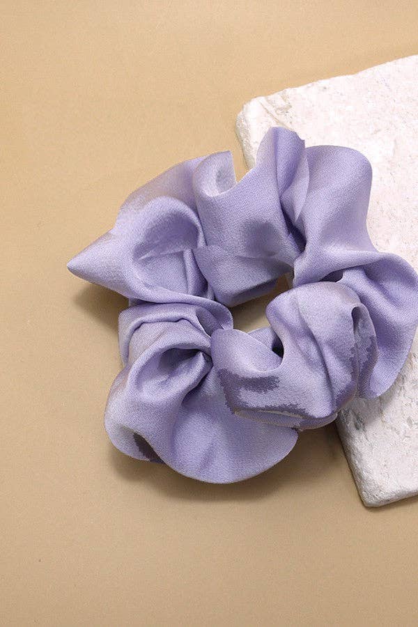 SILKY SATIN SCRUNCHIES