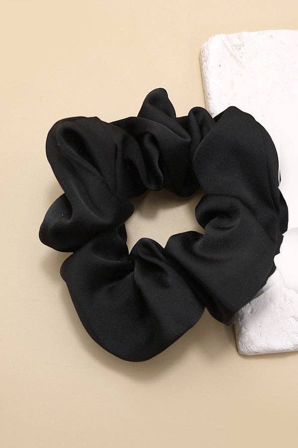 SILKY SATIN SCRUNCHIES