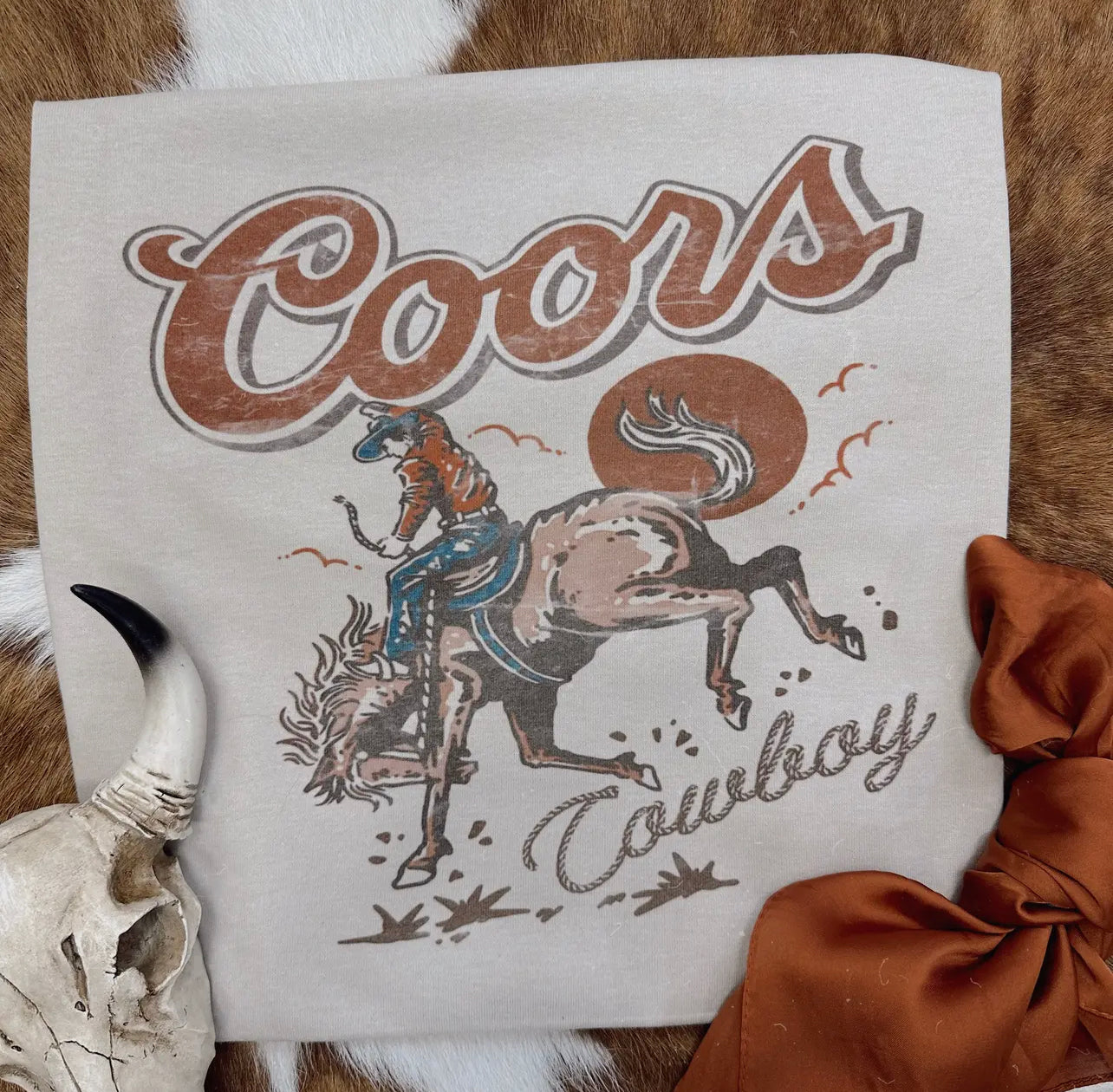 Orange Coors Crewneck