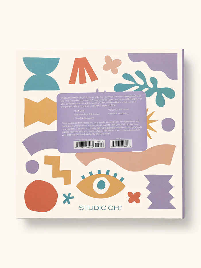 The Vision Board Journal Guided Journal