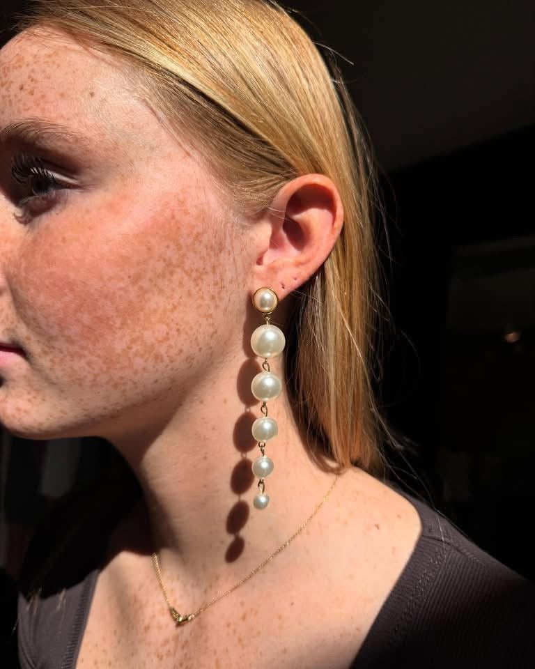 Pearl Dangle Earrings