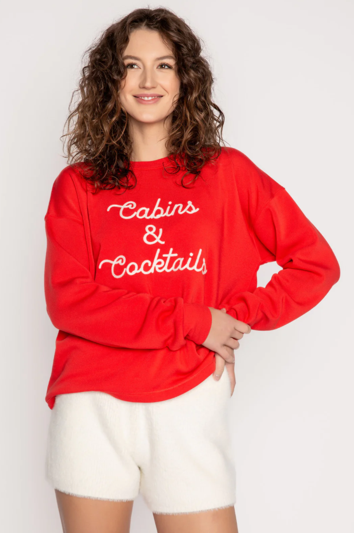 Cabins & Cocktails Pullover