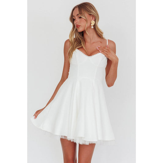Sienna Lace Mini Dress