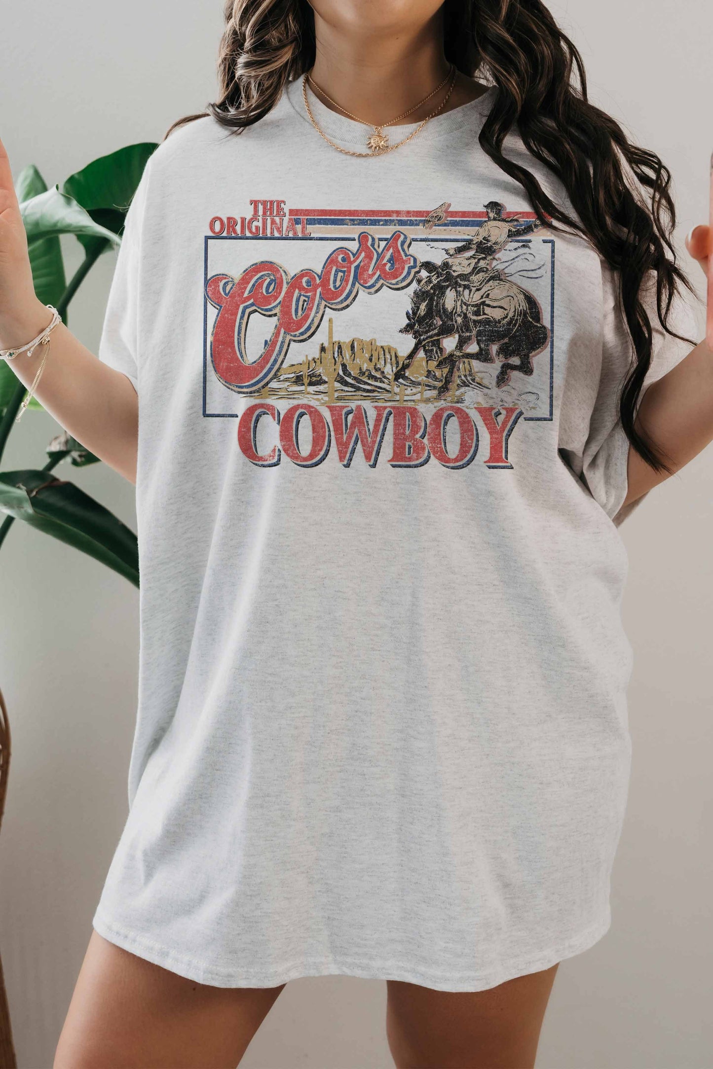 Coors Cowboy Oversize Graphic Tee