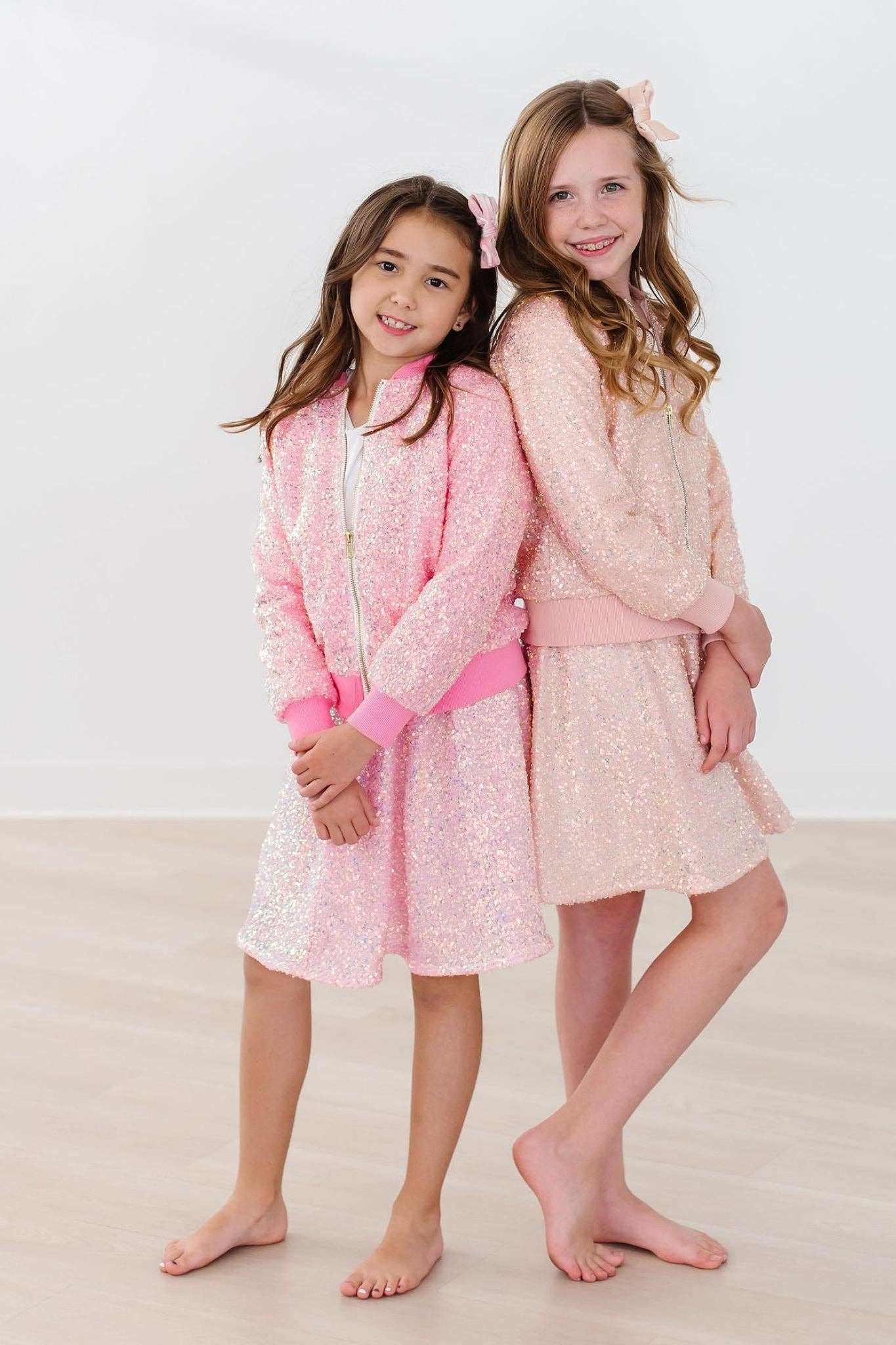 Toddler & Kids Bubblegum Pink Sequin Jacket