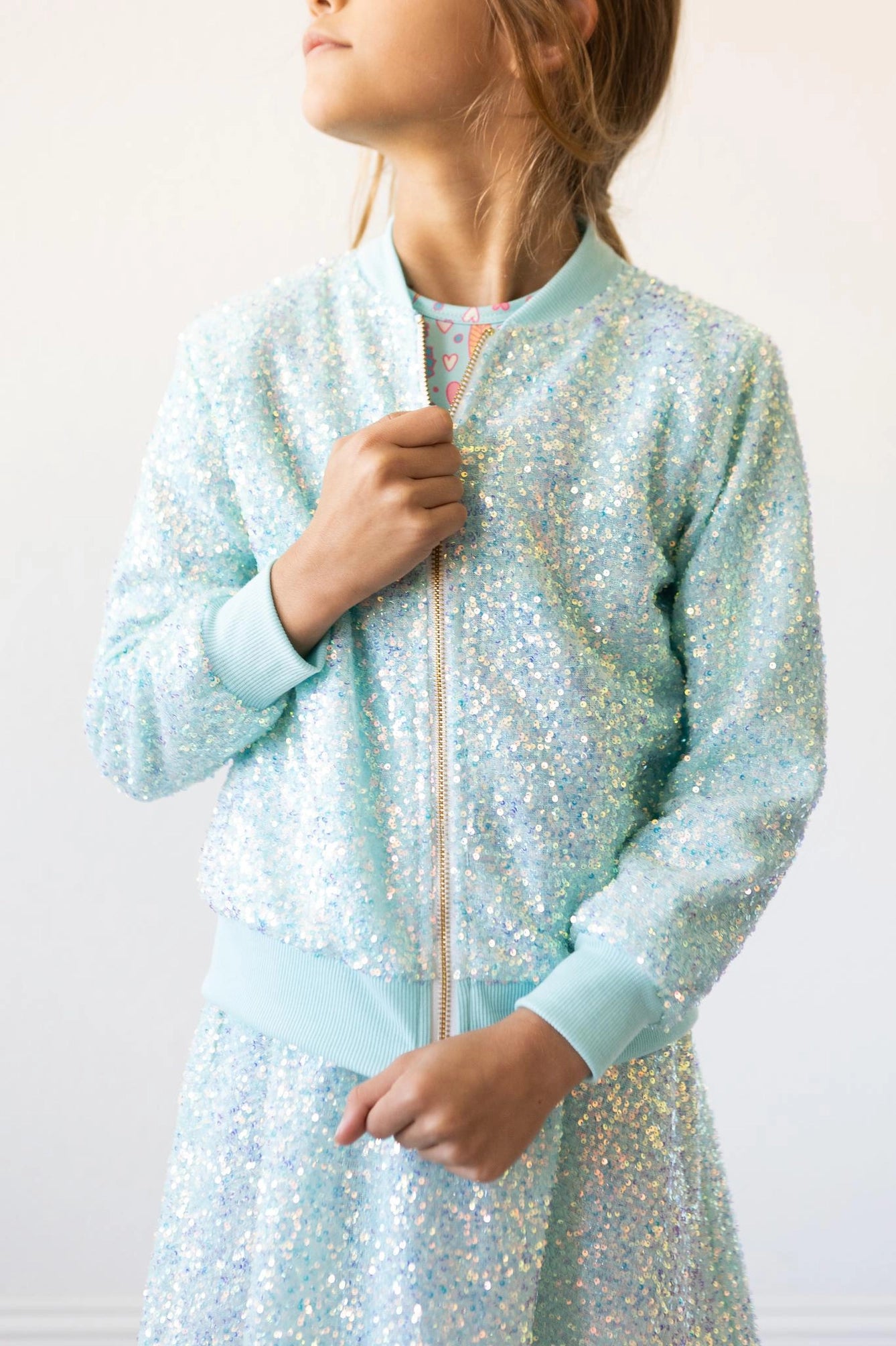 Toddler & Kids Sequin Jacket