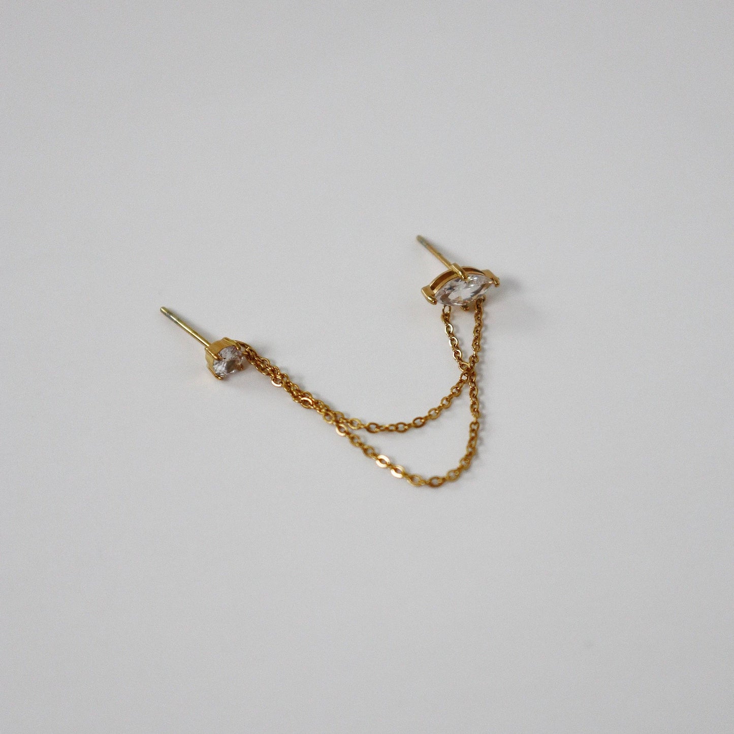 Double Chain Studs
