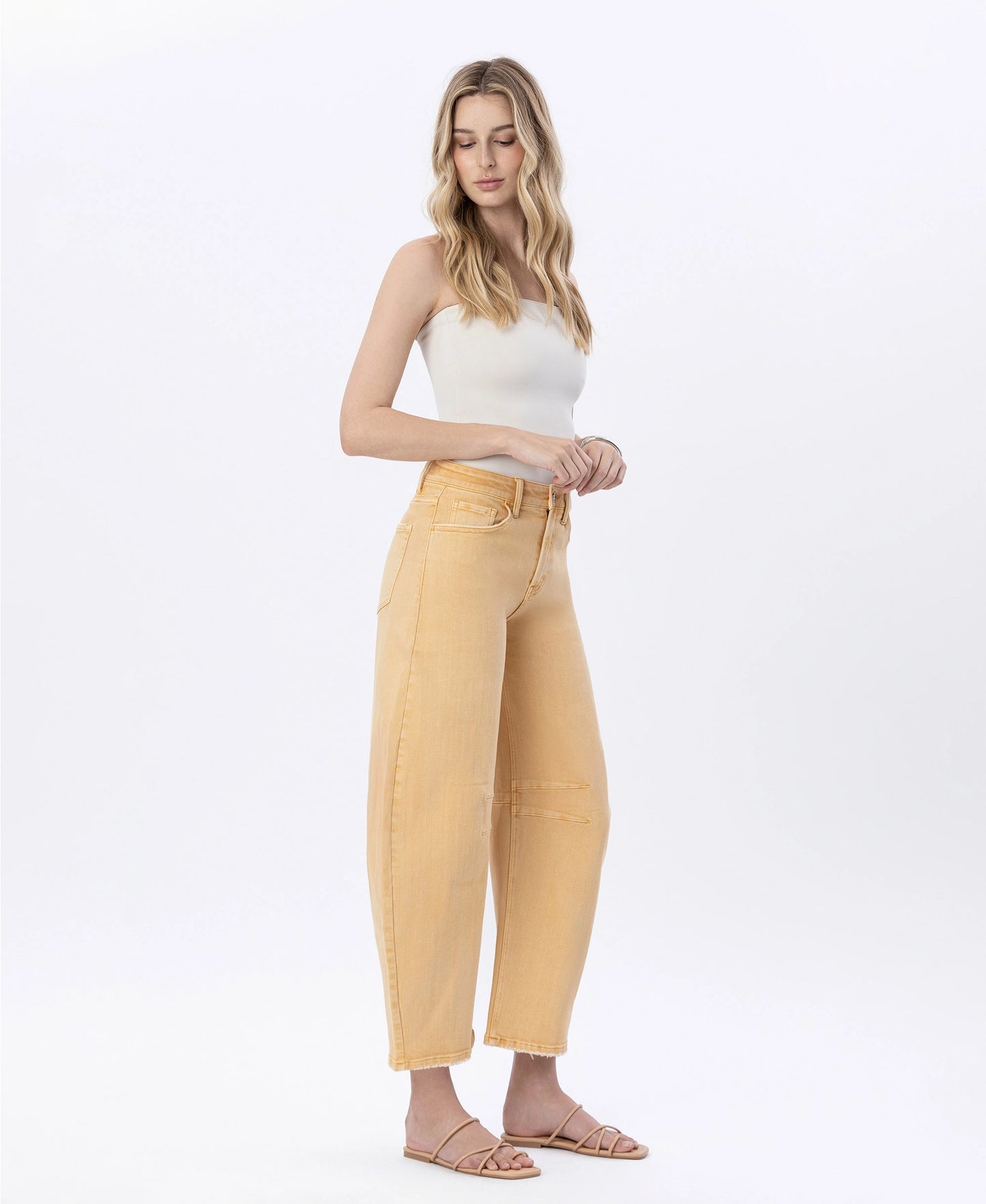 Super High Rise Horseshoe Jeans