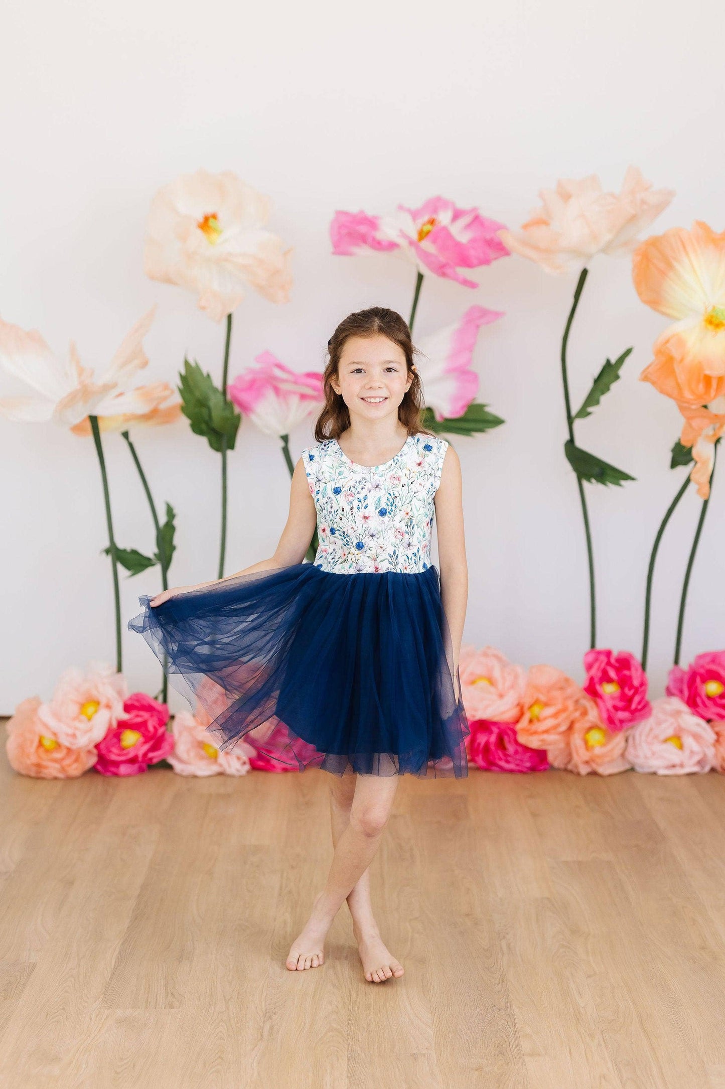 Let Your Dreams Blossom Tank Tutu Dress
