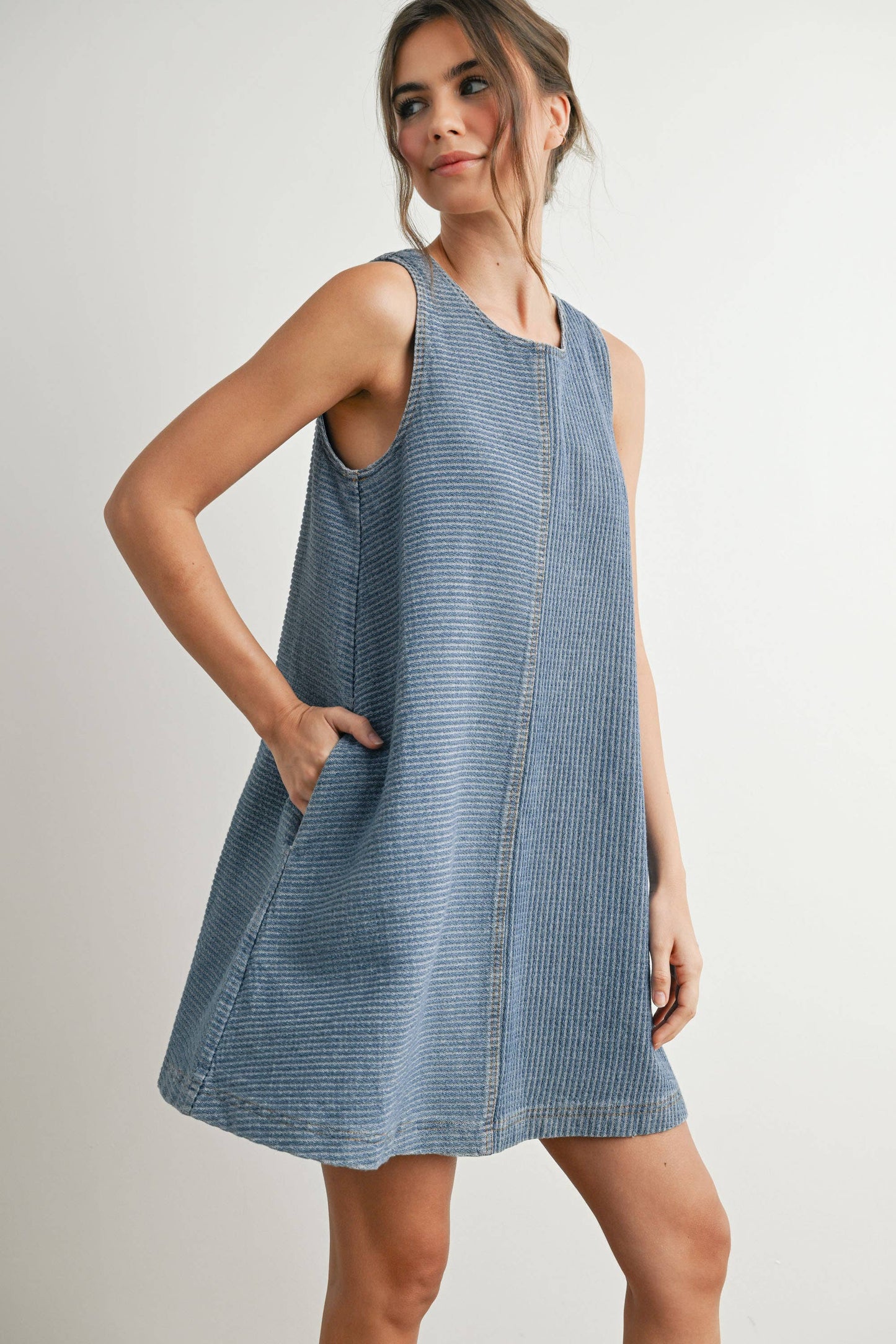 Denim Mini Dress