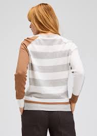 Colorblock Split Sweater