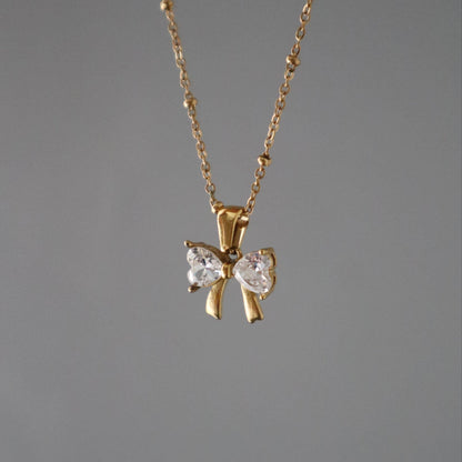 Beloved Bow Necklace