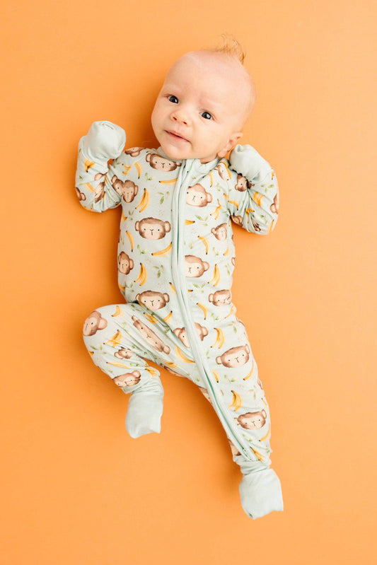 Monkey Mischief Bamboo Sleeper