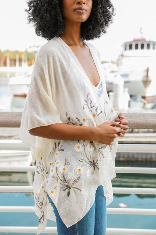 Daisy Woven Kimono