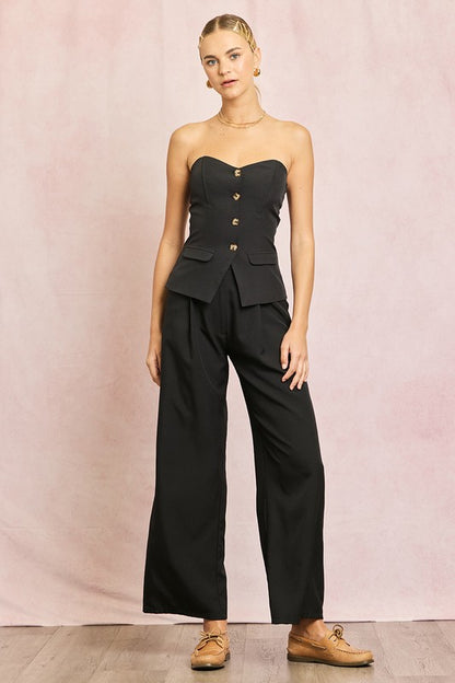 Wide Leg Trousers