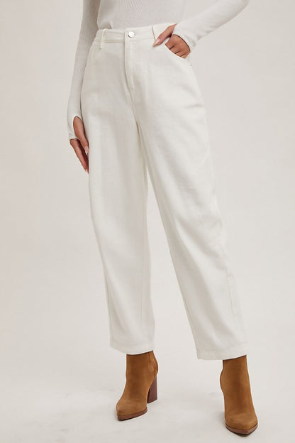 Mid-Rised Barrel Jeans