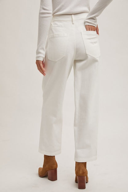 Mid-Rised Barrel Jeans