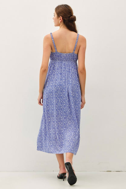 Printed Midi Sundress