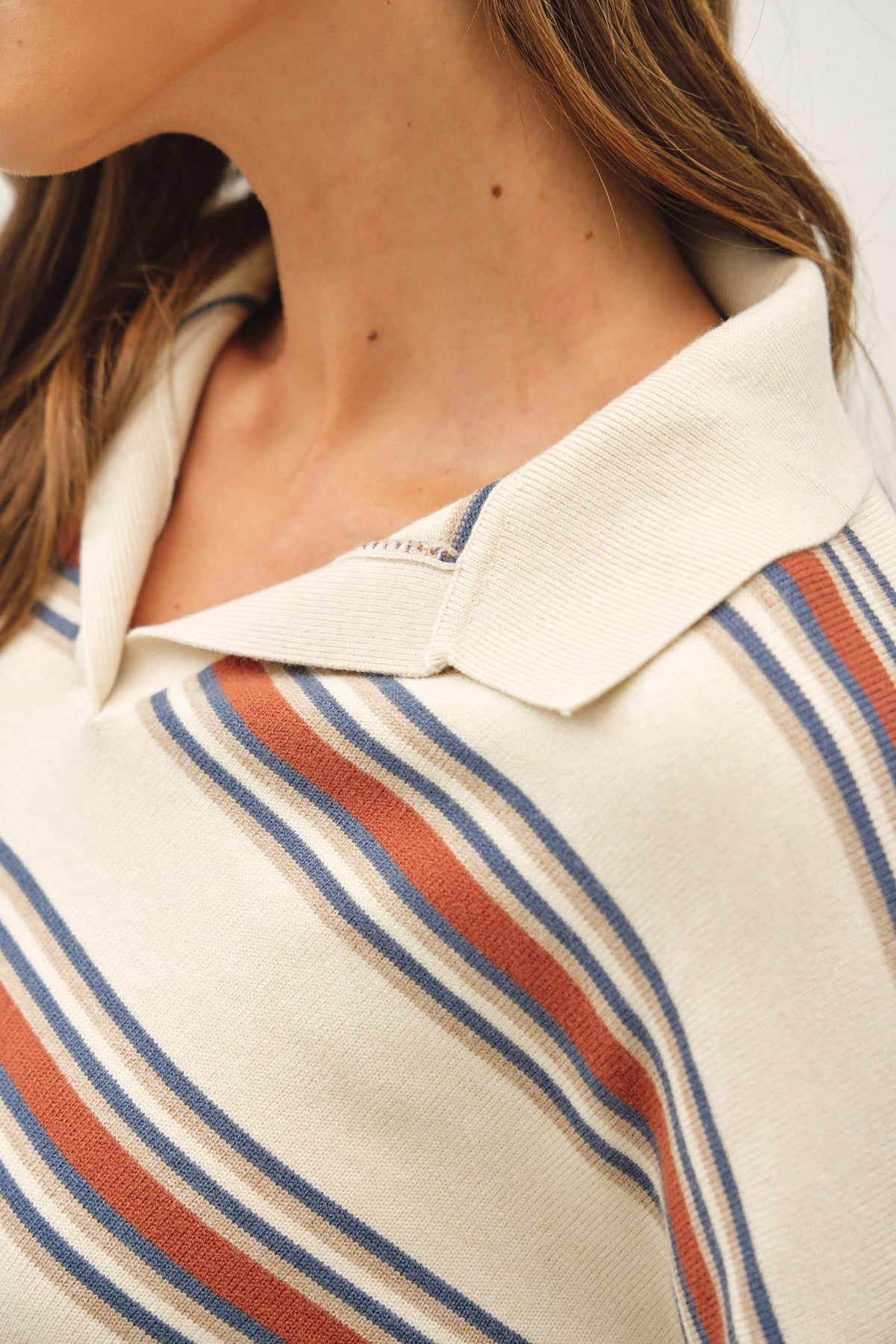 Polo Triple Striped Sweater