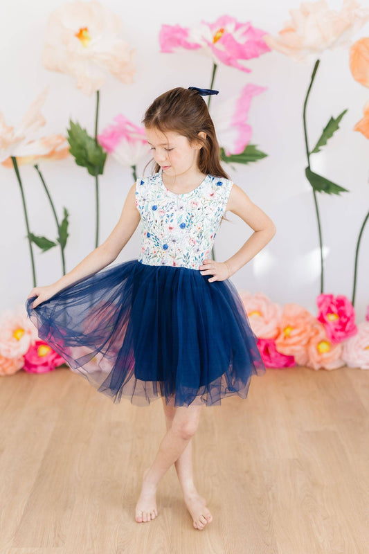 Let Your Dreams Blossom Tank Tutu Dress