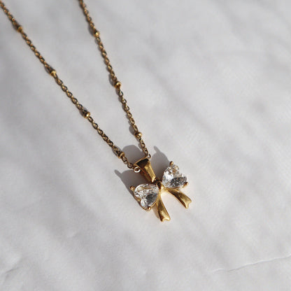 Beloved Bow Necklace