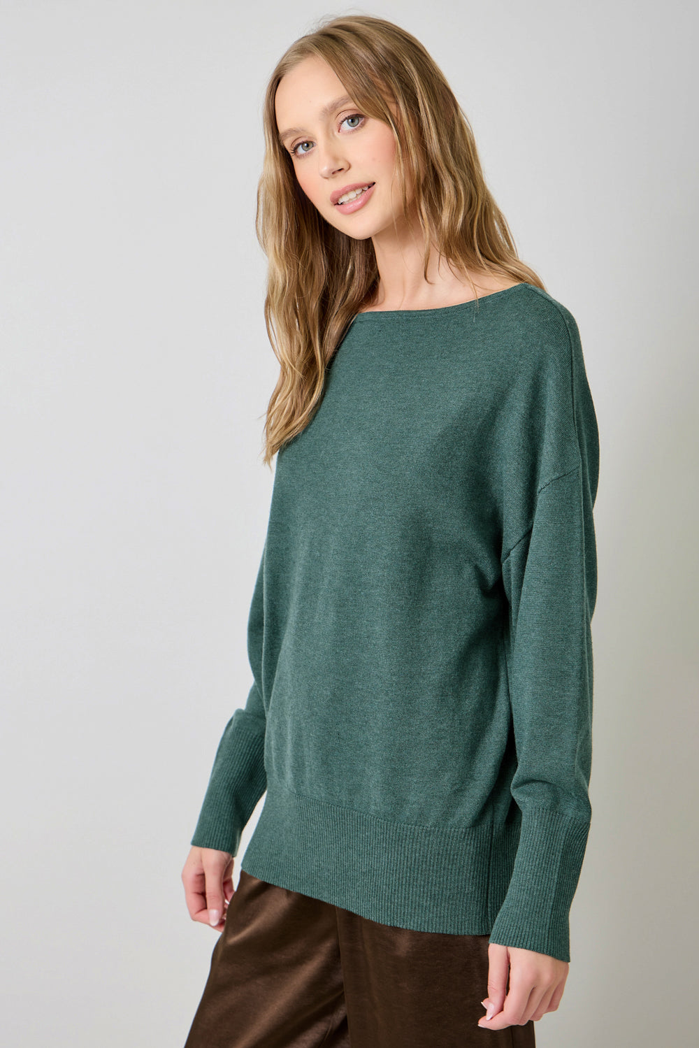 Off Shoulder Sweater Top