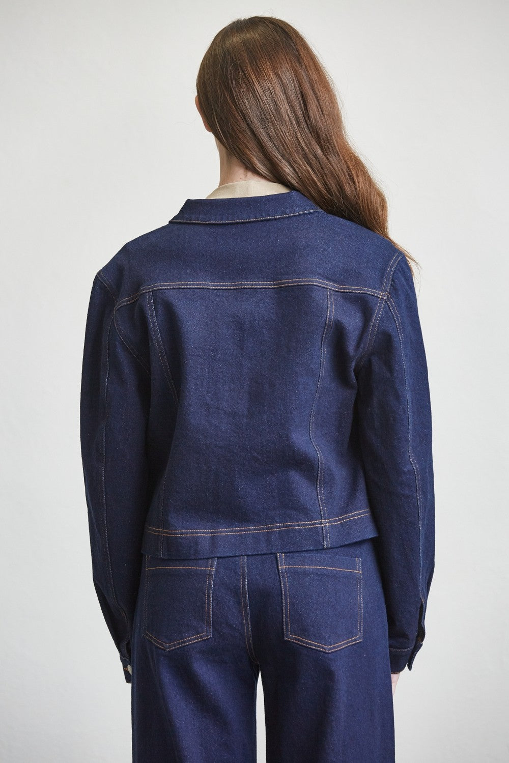 Double Yoke Oversized Denim Jacket