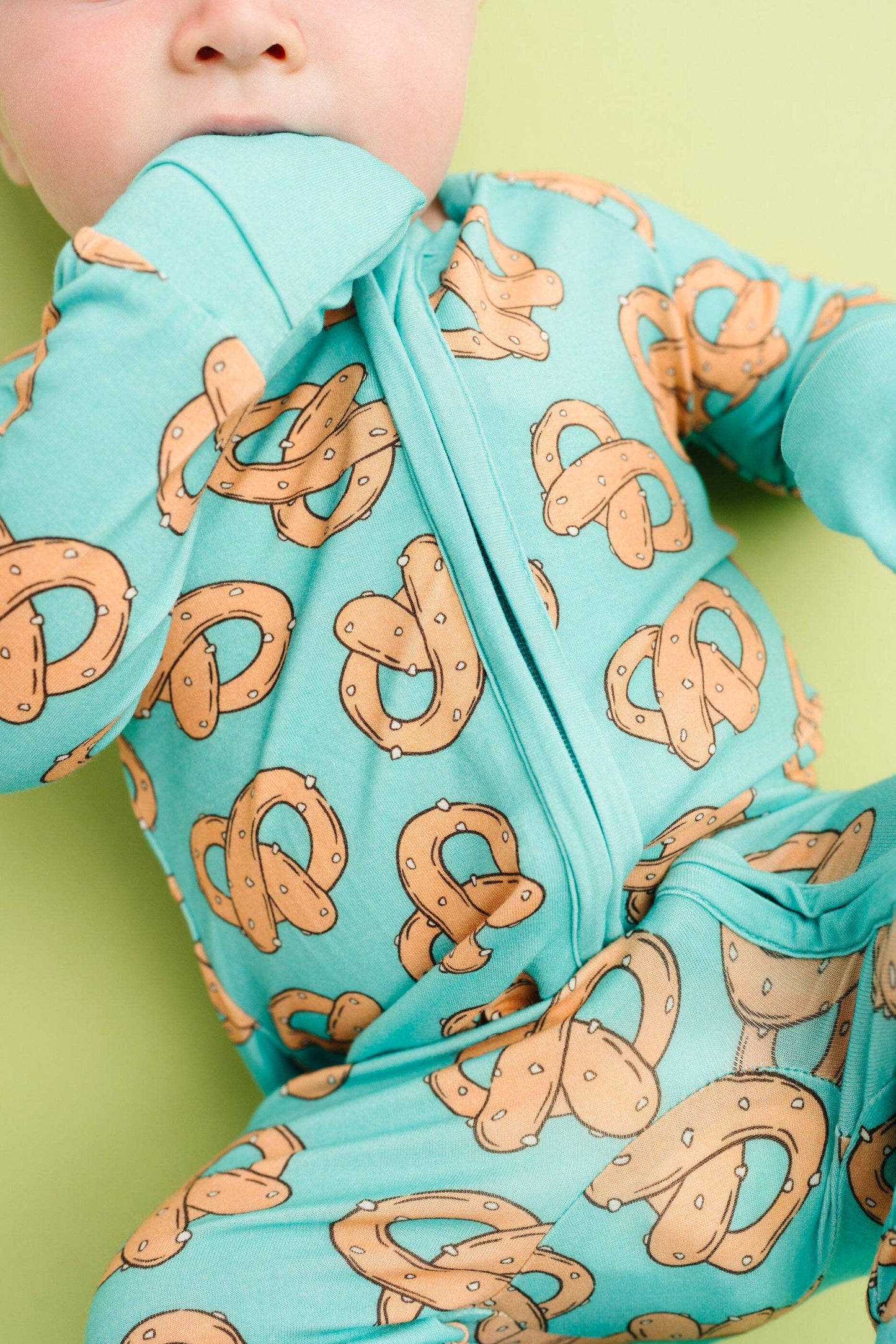 Pretzel Party Bamboo Sleeper