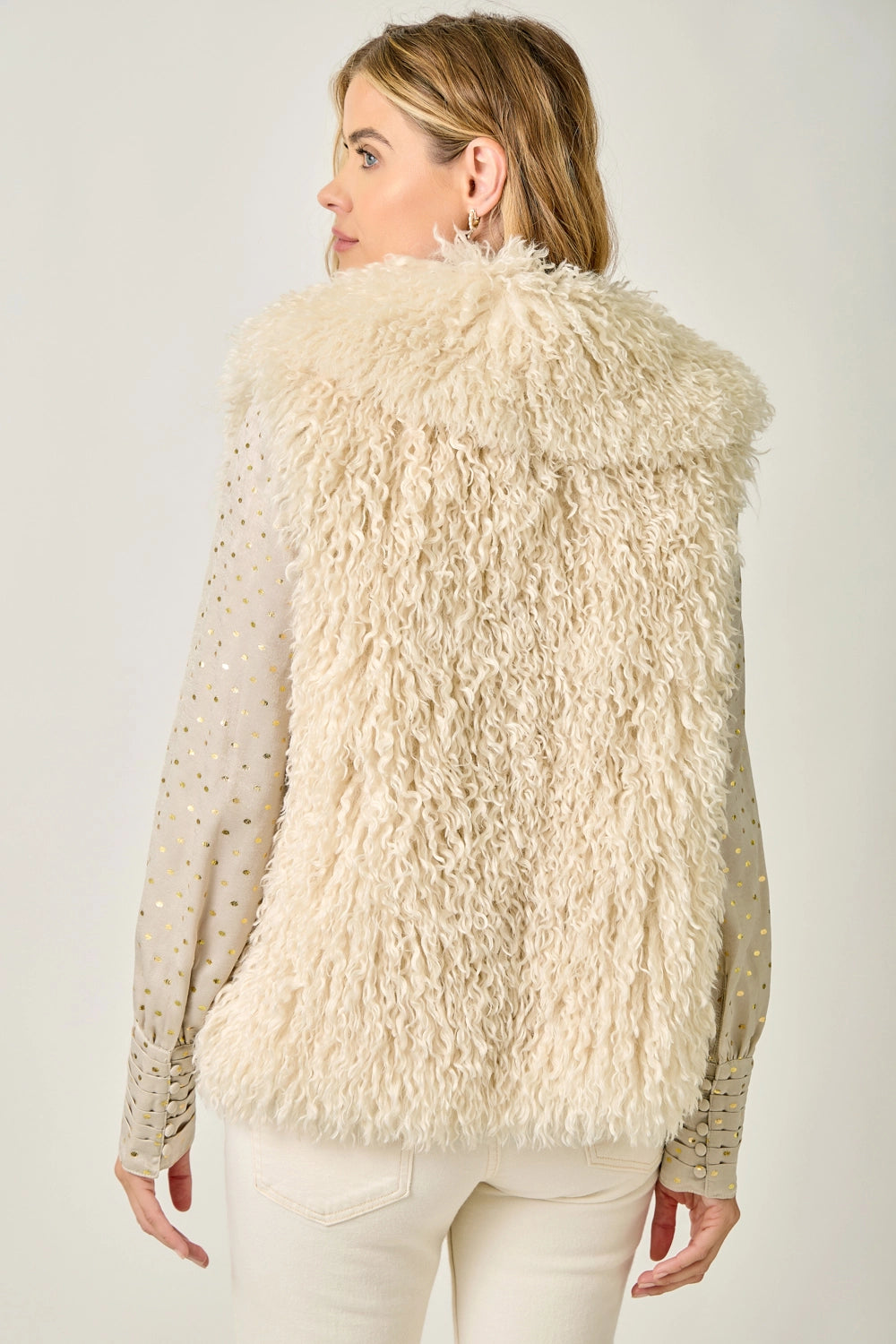 Shaggy Faux Fur Vest