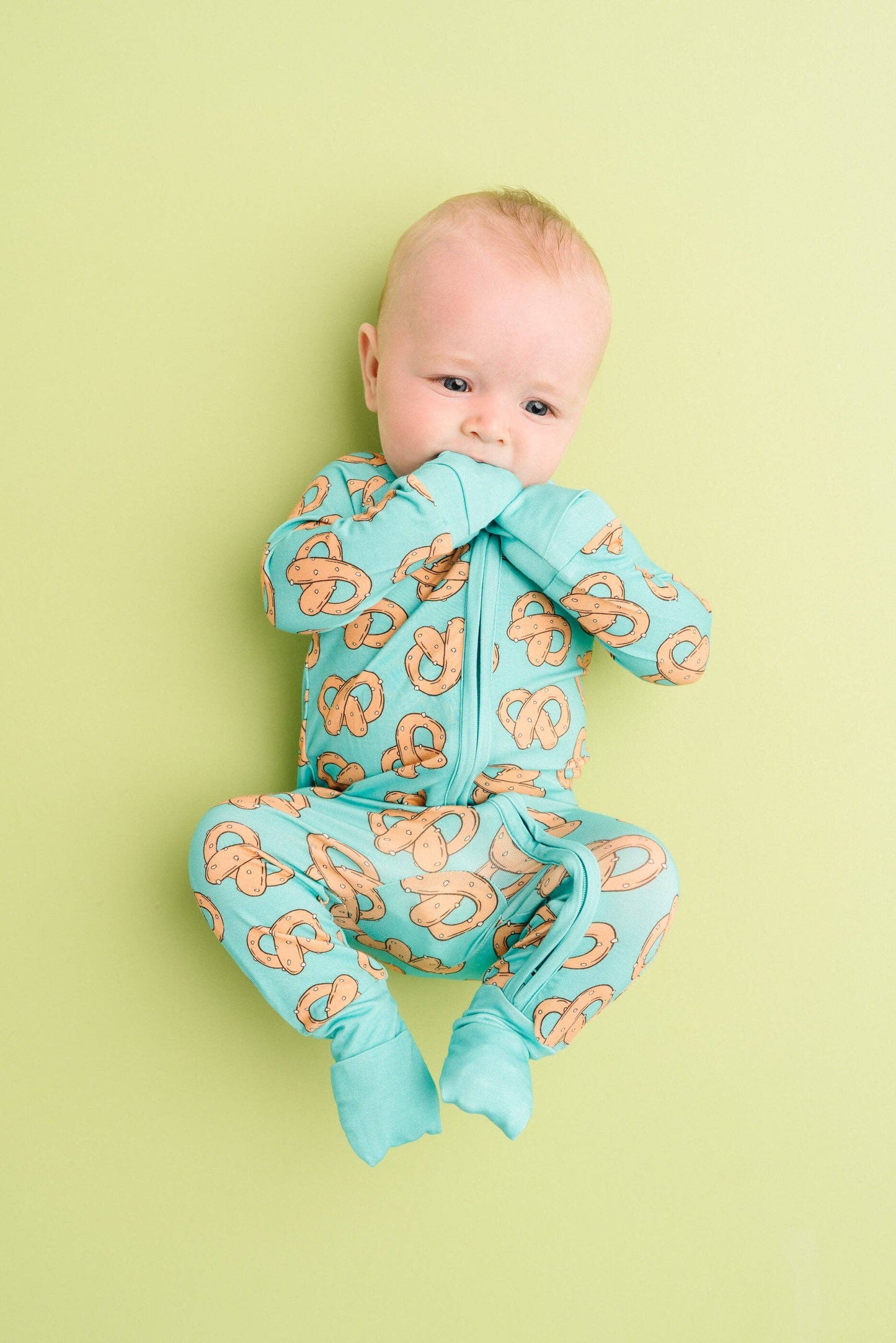 Pretzel Party Bamboo Sleeper