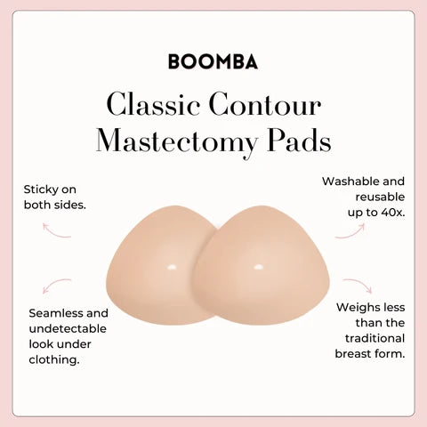 BOOMBA Classic Contour Mastectomy Pads