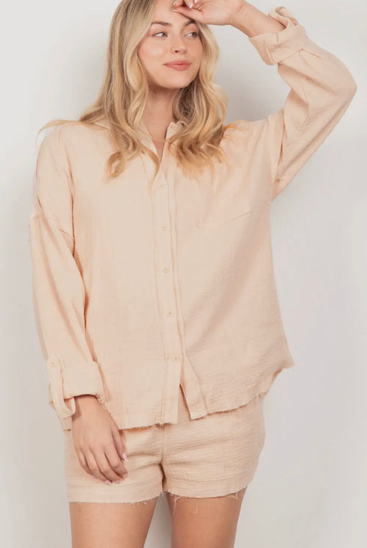 Eloise Linen Top