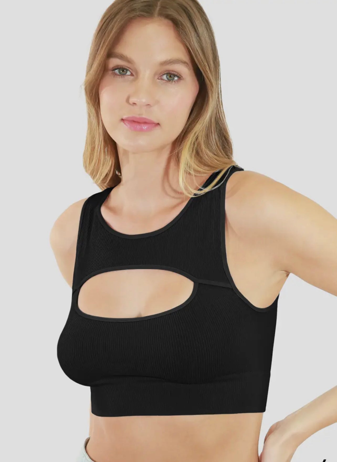 Ribbed Bra Top