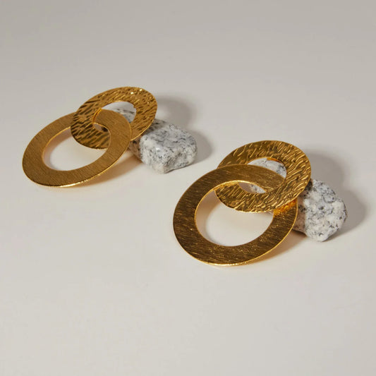 Golden Orbit Earrings