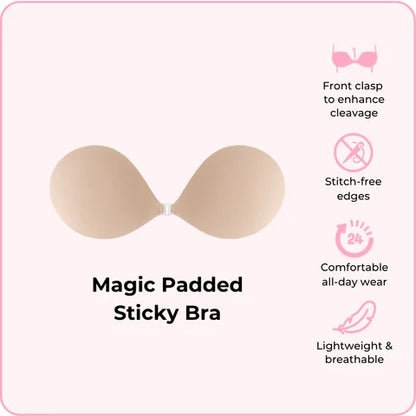 BOOMBA Magic Padded Sticky Bra