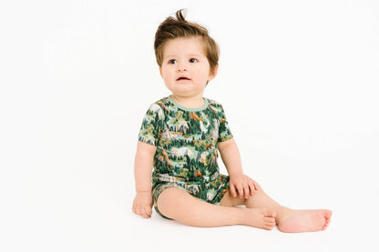 National Park Two-Piece Bamboo Shorts Set