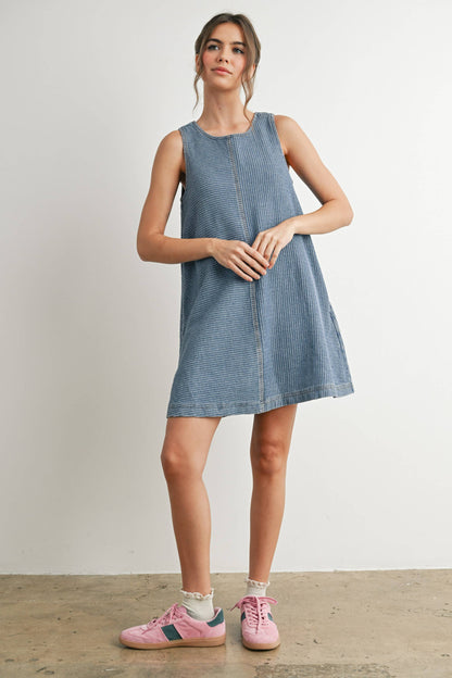 Denim Mini Dress