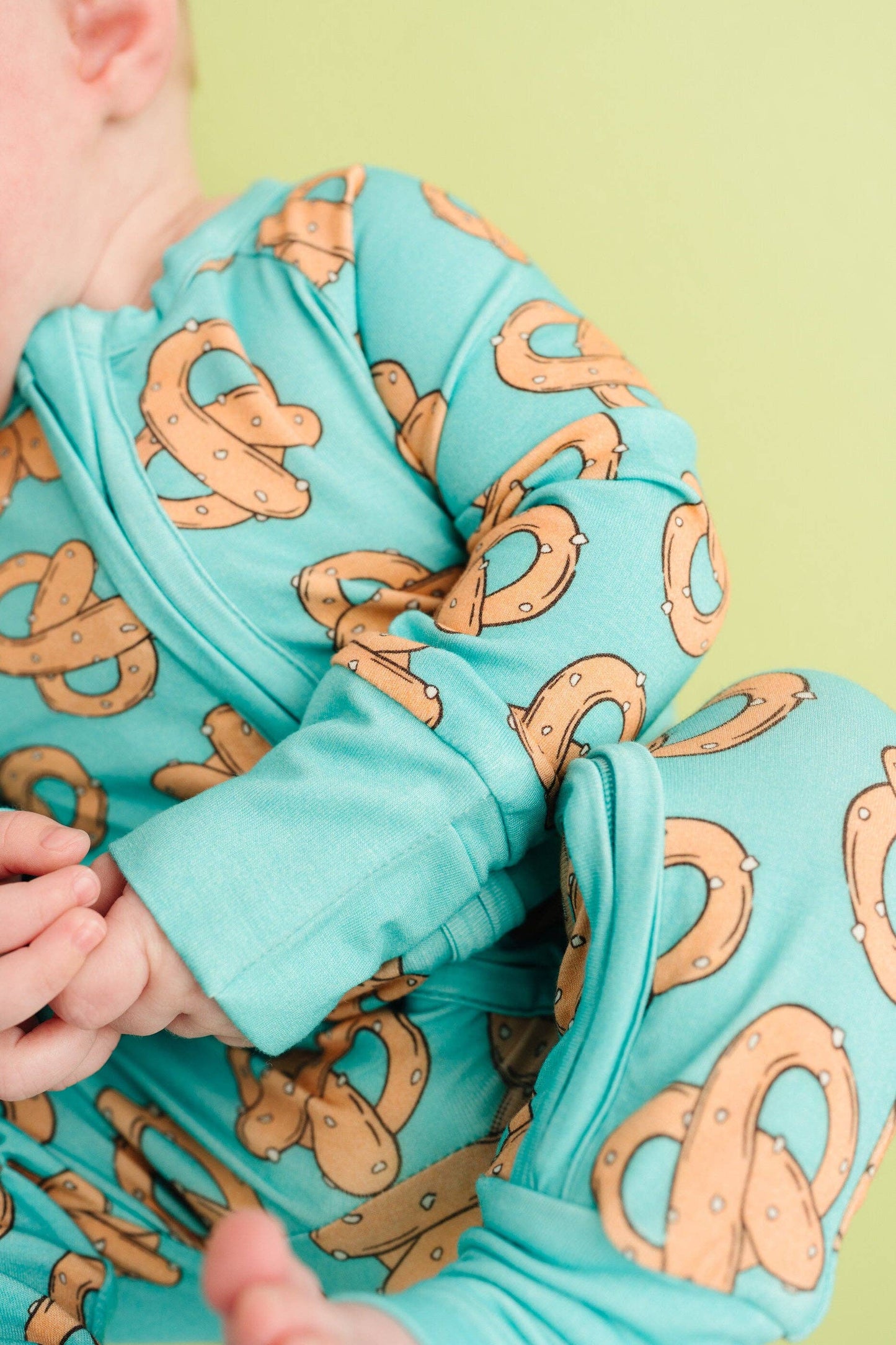 Pretzel Party Bamboo Sleeper