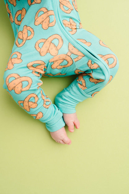 Pretzel Party Bamboo Sleeper
