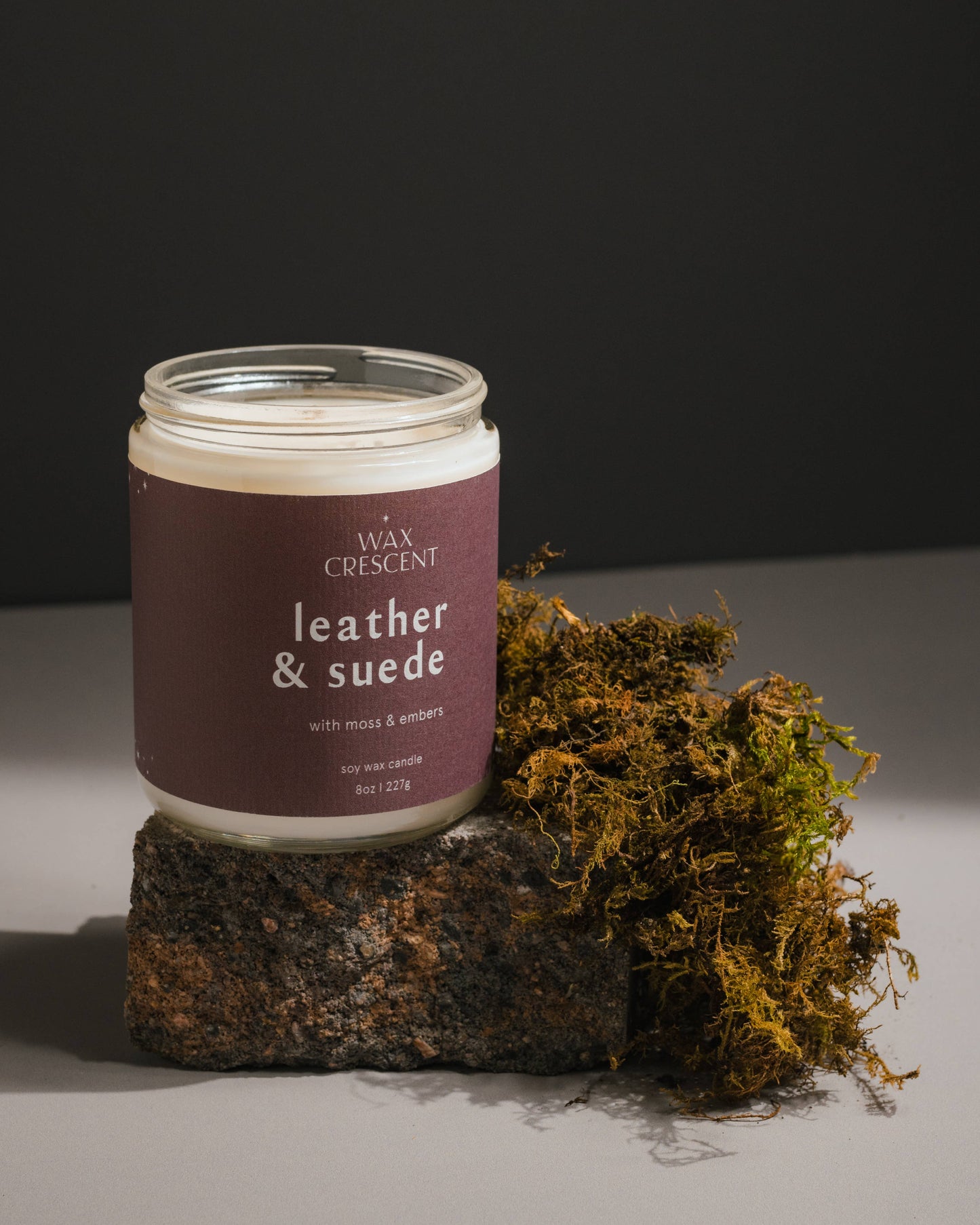 Leather & Suede Soy Wax Candle